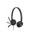 Słuchawki Logitech Headset H340  BLACK USB z mikrofonem - nr 8