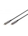no name Kabel połączeniowy hybrydowy AOC USB 31 Typ C/USB Typ C 4K 60Hz 10m - nr 1