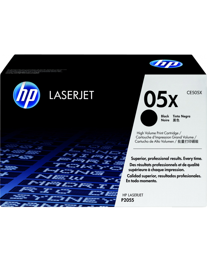 hewlett-packard TONER CARTRIDGE 05X BLACK/ główny