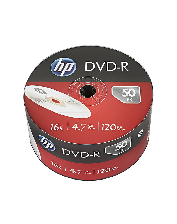 HP DVD-R | 4.7GB | x16 | szpindel 50 główny