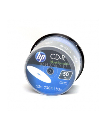 HP CD-R | 700MB | x52 | spindel 50 WHITE FF  InkJet Printable 14223