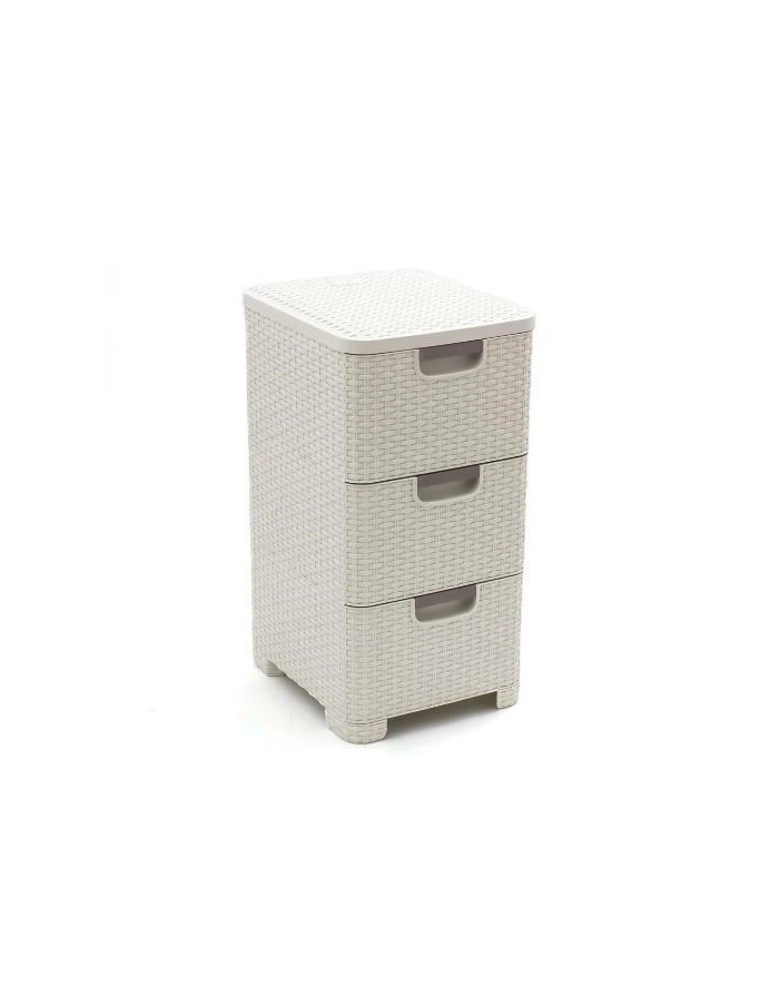 CURVER REGAŁ Z 3 SZUFLADAMI 3x14L  /KREMOWY główny