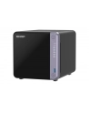 Qnap TS-432X-4G, Tower, 4 x 25'';/35''; SATA, AnnapurnaLabs Alpine AL524 4C, 4GB (Max 16GB) DDR4 SODIMM, 2 x 25GbE, 1 x 10GbE SFP+, 2 x USB 32 Gen, adapter 90W - nr 24