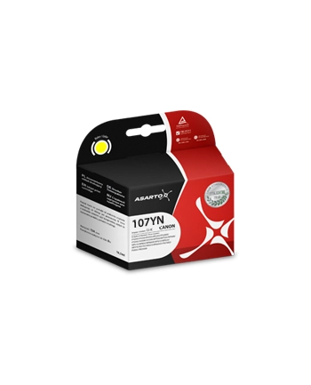 Tusz Asarto do Canon 107YN | 6708B001 | 130 ml | yellow nr 1