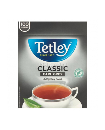 Herbata Tetley | Classic Earl Grey | 100 szt