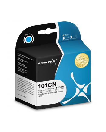 Tusz Asarto do Epson 101CN | C13T03V24A | 70 ml | cyan