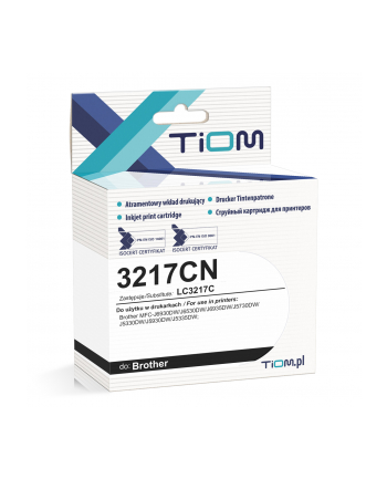 Tusz Tiom do Bczerwonyher 3217CN | LC3217C | 550 str. | cyan