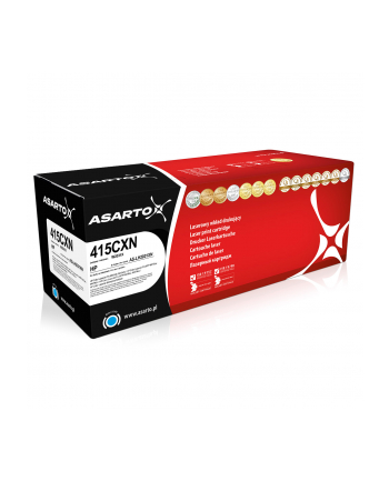 Toner Asarto do HP 415CXN | W2031X | 6000 str. | cyan | AKTUALNY CHIP