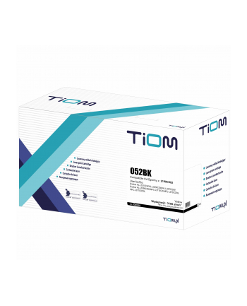 Toner Tiom do Canon 052BK | 2199C002 | 3100 str. | Kolor: CZARNY