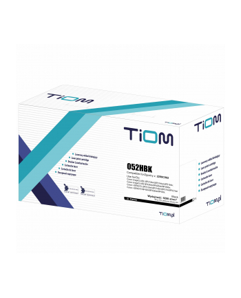 Toner Tiom do Canon 052HBK | 2200C002 | 9200 str. | Kolor: CZARNY