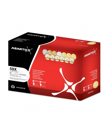 Toner Asarto do HP 59X | CF259X | 10000 str. | Kolor: CZARNY | AKTUALNY CHIP nr 1