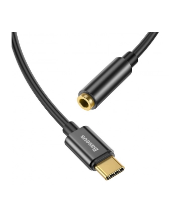 Baseus Adapter audio L54 USB-C + mini jack | 3,5mm | czarny