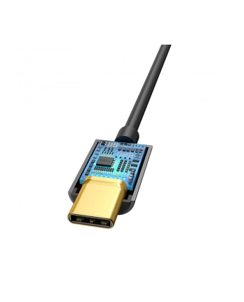 Baseus Adapter audio L54 USB-C + mini jack | 3,5mm | czarny