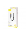 Baseus Adapter audio L54 USB-C + mini jack | 3,5mm | czarno-szary - nr 7