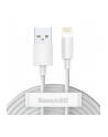 Baseus Kabel USB do Lightning Simple Wisdom, 2.4A | 1.5m | biały | 2szt - nr 2