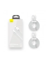 Baseus Kabel USB do Lightning Simple Wisdom, 2.4A | 1.5m | biały | 2szt - nr 3