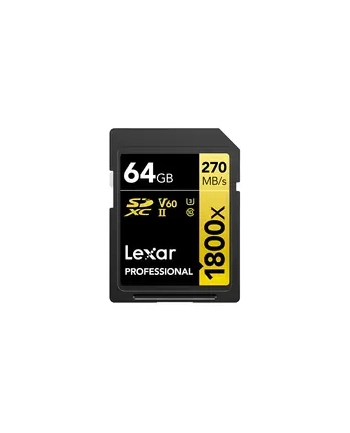 Lexar Professional SDXC 64Gb UHS-II V60 1800x nr 2