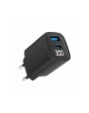 gembird Ładowarka GaN 1xUSB-A 1xUSB-C LCD 30W PD QC3.0 czarna - nr 4
