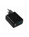 gembird Ładowarka GaN 2xA 1xC LCD 30W PD QC3.0 czarna - nr 19
