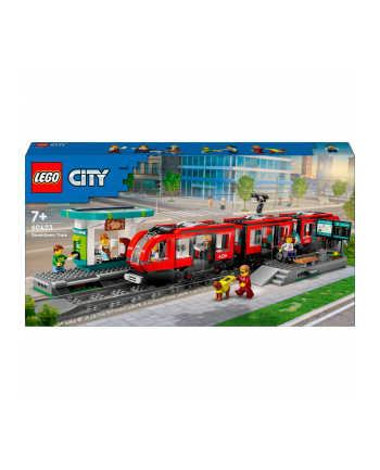 LEGO 60423 CITY Tramwaj miejski ze stacją p3