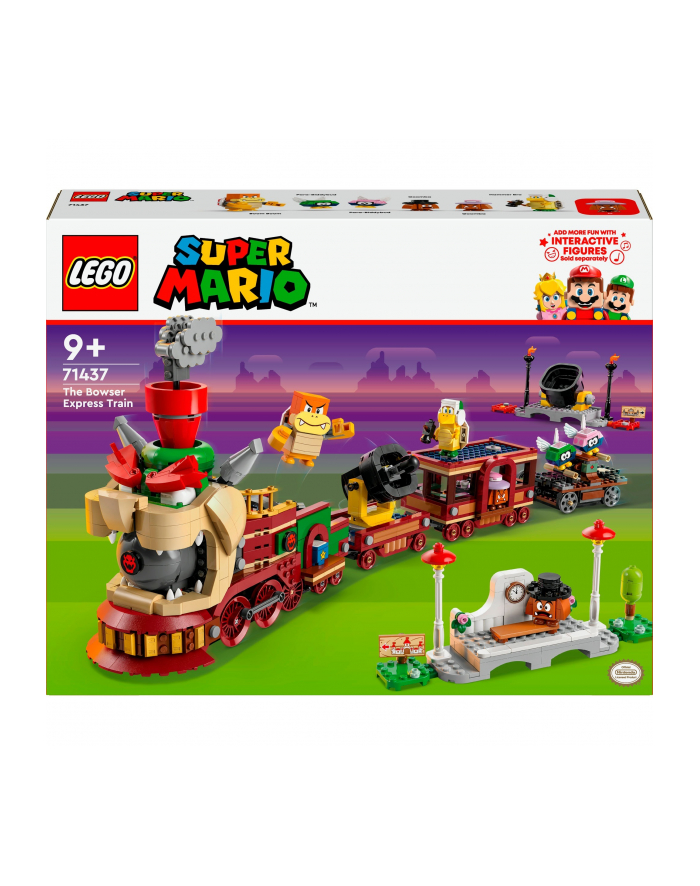 LEGO 71437 SUPER MARIO Bowser i pociąg ekspresowy p3 główny