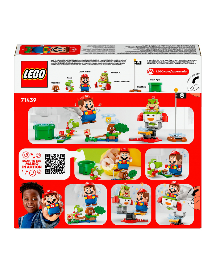 LEGO 71439 SUPER MARIO Przygody z interaktywną figurką LEGO Mario p4 główny