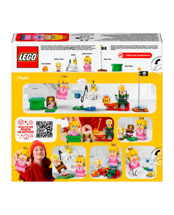LEGO 71441 SUPER MARIO Przygody z interaktywną figurką LEGO Peach p4 nr 1