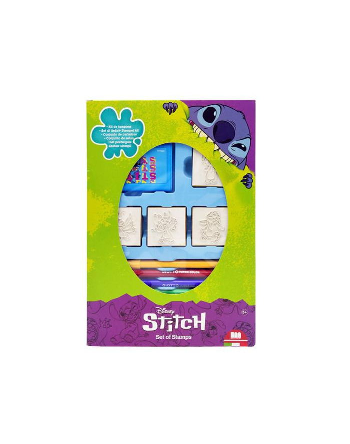 dante Pieczątki Stitch w pudełku 4szt 9981 Multiprint główny