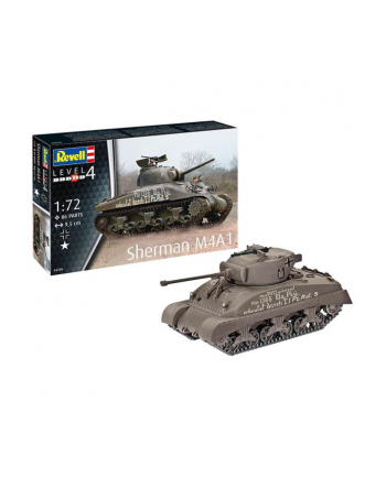 cobi Pojazd 1:72 03290 Sherman M4A1 Revell