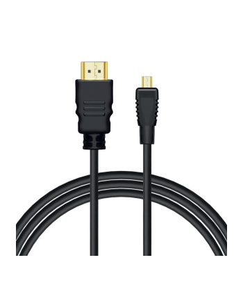 savio Kabel HDMI (M) - micro HDMI (M) z Ethernetem,  2m, CL-40/M