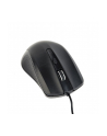 gembird Mysz optyczna czarna/USB kabel 1.8m - nr 2