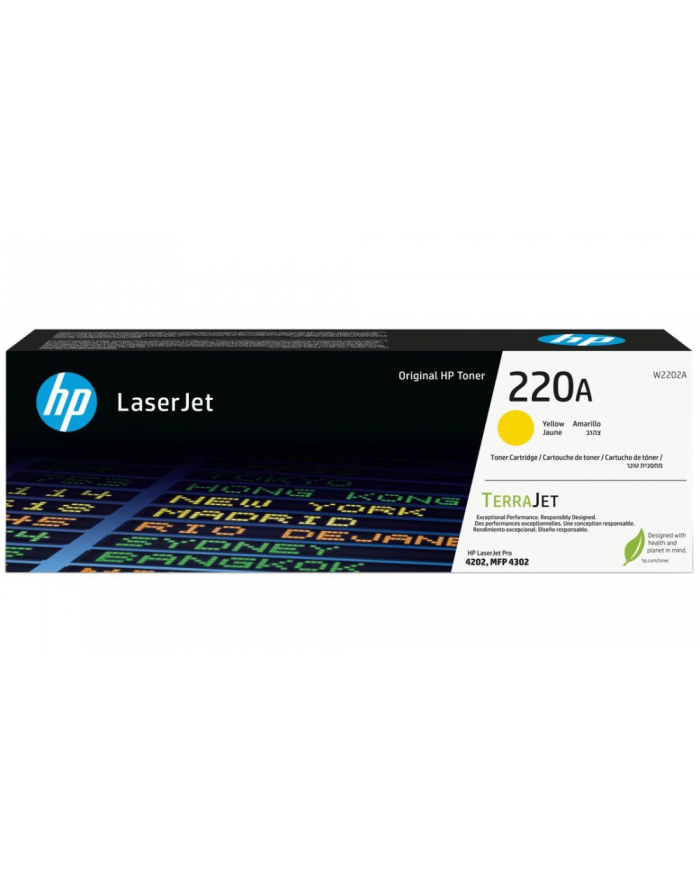 Toner HP 220A | 1 800 str. | Yellow główny