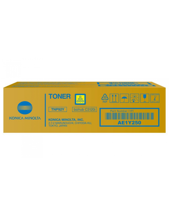 Toner Konica Minolta TNP-92Y doC3120i  4 000str.| yellow główny