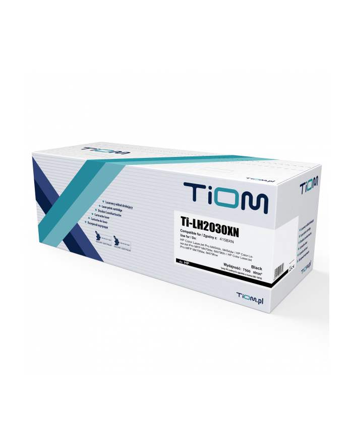 Toner Tiom do HP 415BXN | W2030X | 7500 str. | Kolor: CZARNY | AKTUALNY CHIP główny