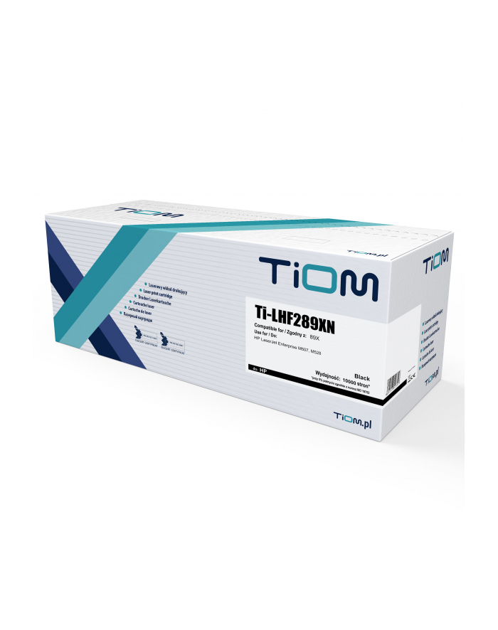 Toner Tiom do HP 89X | CF289X | 10000 str. | Kolor: CZARNY | z chip główny