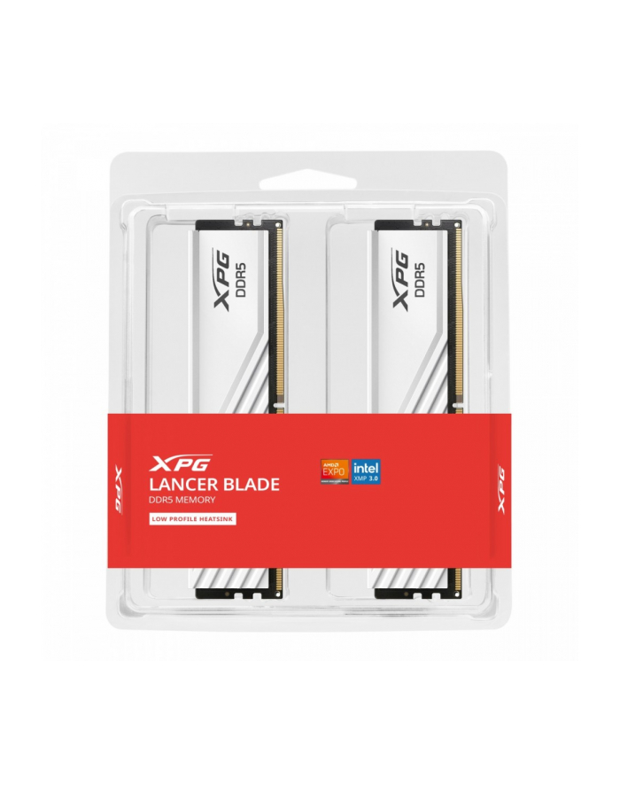 adata Pamięć XPG Lancer Blade DDR5 6000 32GB (2x16) CL30 biała główny