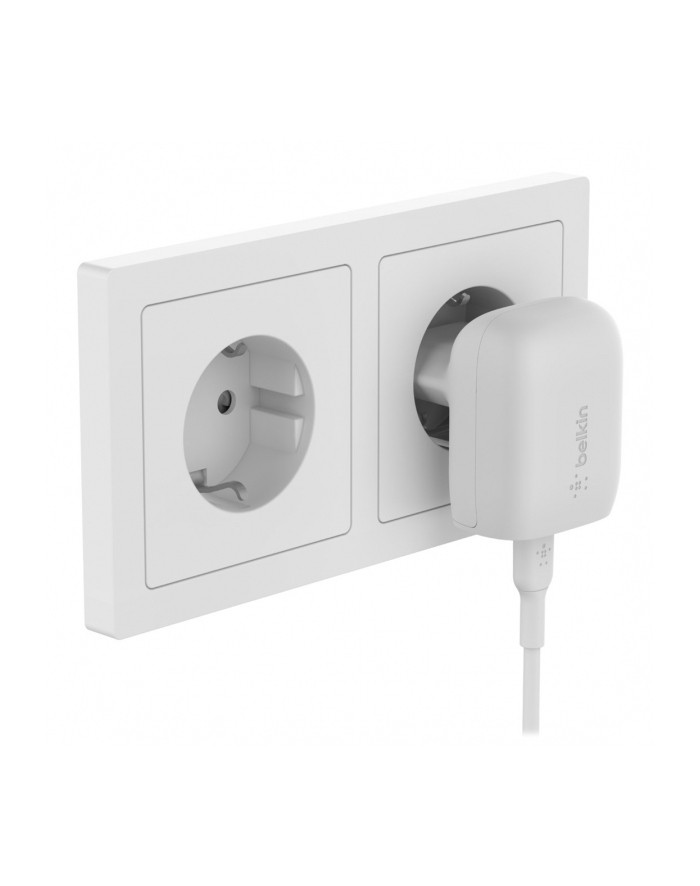 belkin Ładowarka 20W USB-C PPS + kabel 1m USB-C/LTG biały główny