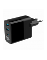 gembird Ładowarka GaN 2xA 1xC LCD 30W PD QC3.0 czarna - nr 11