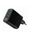 gembird Ładowarka GaN 2xA 1xC LCD 30W PD QC3.0 czarna - nr 13