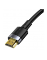 Baseus Kabel HDMI 2.0 Cafule 4K | 3D | 2m | czarno-szary - nr 4