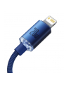 Baseus Kabel USB-C do Lightning Crystal, 20W PD | 1.2m | niebieski - nr 6