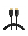Baseus kabel HDMI 2.0 | 4K | 60Hz 3D HDR 18Gbps | 1 m | czarny - nr 2