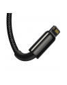 Baseus Kabel 3w1 Tungsten Gold USB do micro USB/USB-C/Lightning, 1.5m - nr 7