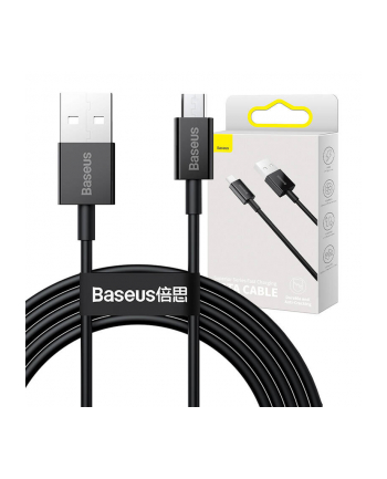 Baseus Kabel USB do micro USB Superior Series 2A | 2m | czarny
