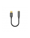 Baseus Adapter audio L54 USB-C + mini jack | 3,5mm | czarny - nr 9