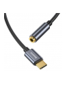 Baseus Adapter audio L54 USB-C + mini jack | 3,5mm | czarno-szary - nr 6