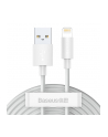 Baseus Kabel USB do Lightning Simple Wisdom, 2.4A | 1.5m | biały | 2szt - nr 2