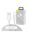 Baseus Kabel USB do Lightning Simple Wisdom, 2.4A | 1.5m | biały | 2szt - nr 4