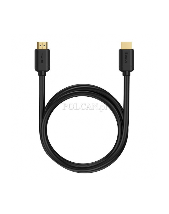 Baseus kabel HDMI 2.0 High Definition Series 4K 60Hz 1,5 m | czarny główny