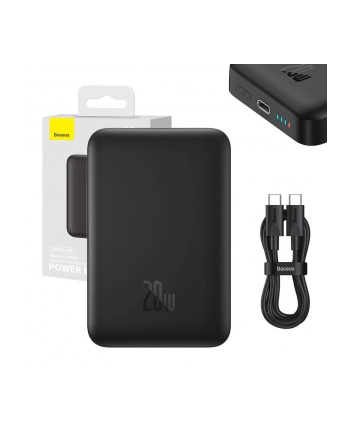 Baseus Power bank Magnetic 10000mAh | 20W | czarny nr 2